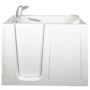 Ella's Bubbles 305214 Low 3.5-in Threshold Air & Hydro Massage Walk In Bath