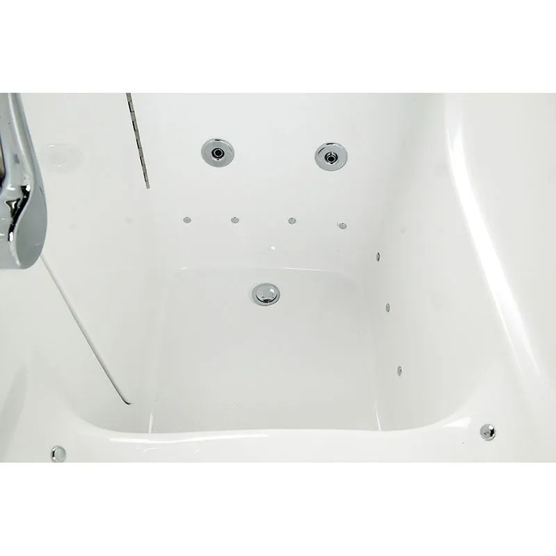 Ella's Bubbles 305214 Low 3.5-in Threshold Air & Hydro Massage Walk In Bath