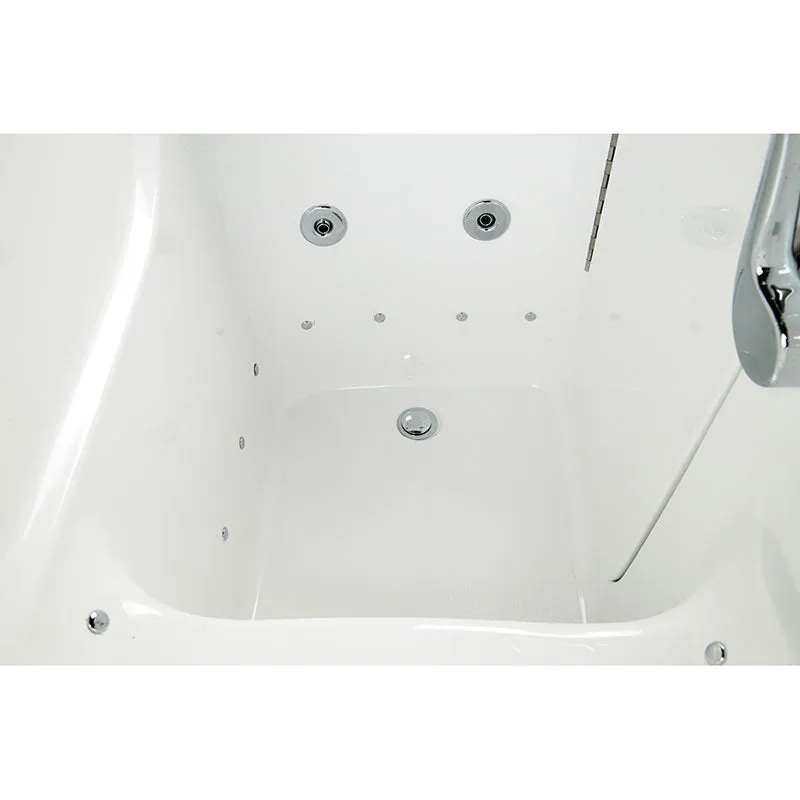 Ella's Bubbles 305214 Low 3.5-in Threshold Air & Hydro Massage Walk In Bath