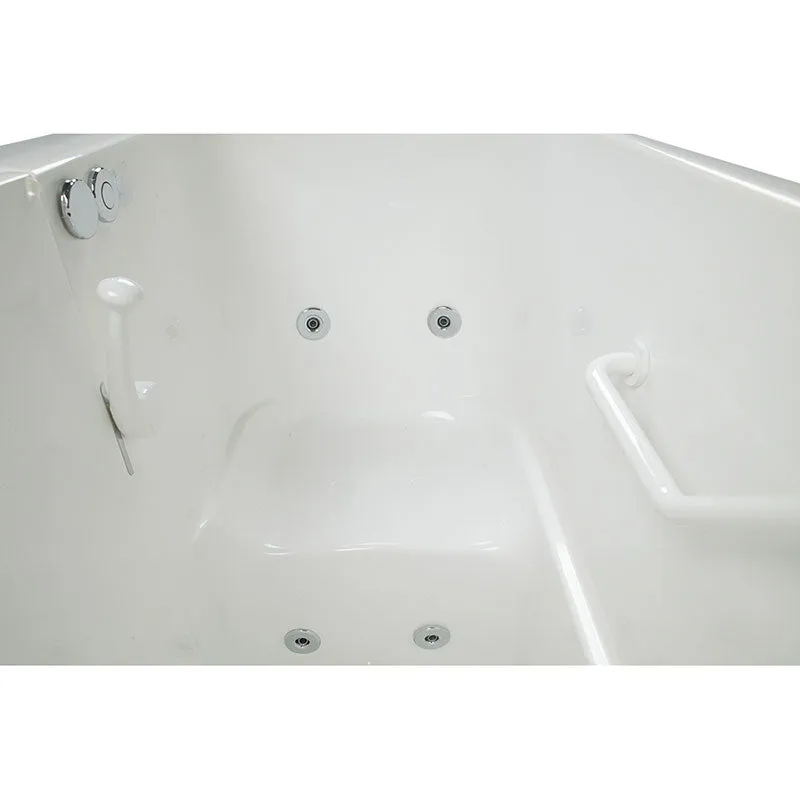 Ella's Bubbles 305503 Deep 46-in High Hydro Massage Walk In Bath