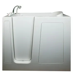 Ella's Bubbles 305503 Deep 46-in High Hydro Massage Walk In Bath