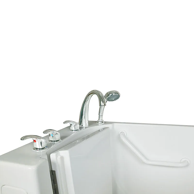 Ella's Bubbles 305503 Deep 46-in High Hydro Massage Walk In Bath