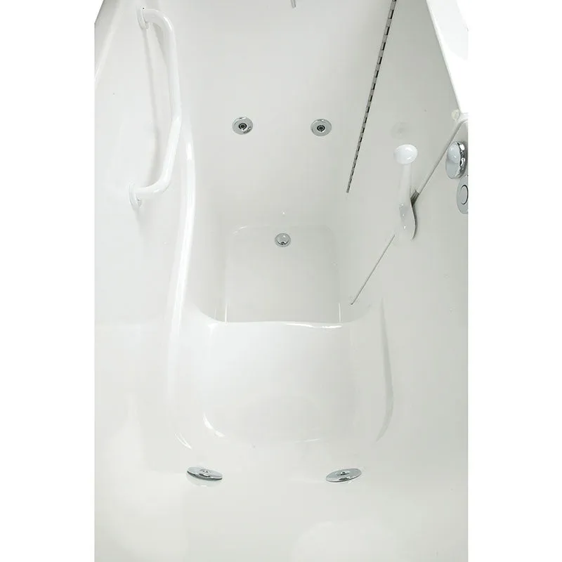 Ella's Bubbles 305503 Deep 46-in High Hydro Massage Walk In Bath