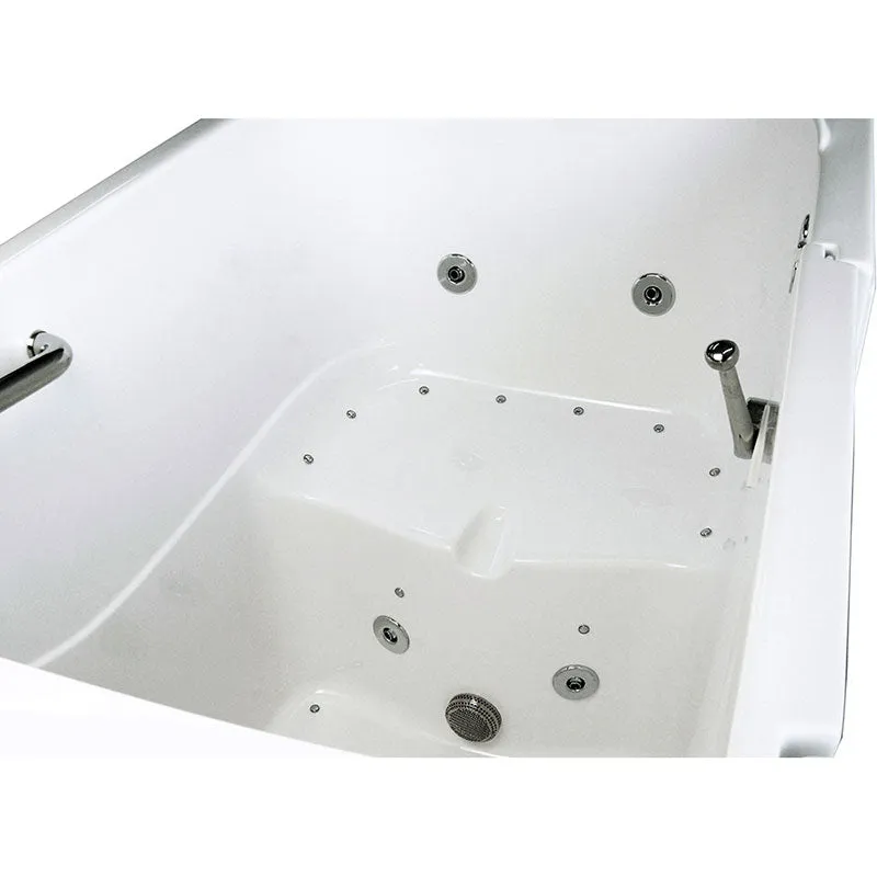 Ella's Bubbles 355504 Bariatric Air & Hydro Massage Walk In Bath