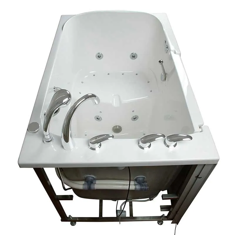Ella's Bubbles 355504 Bariatric Air & Hydro Massage Walk In Bath