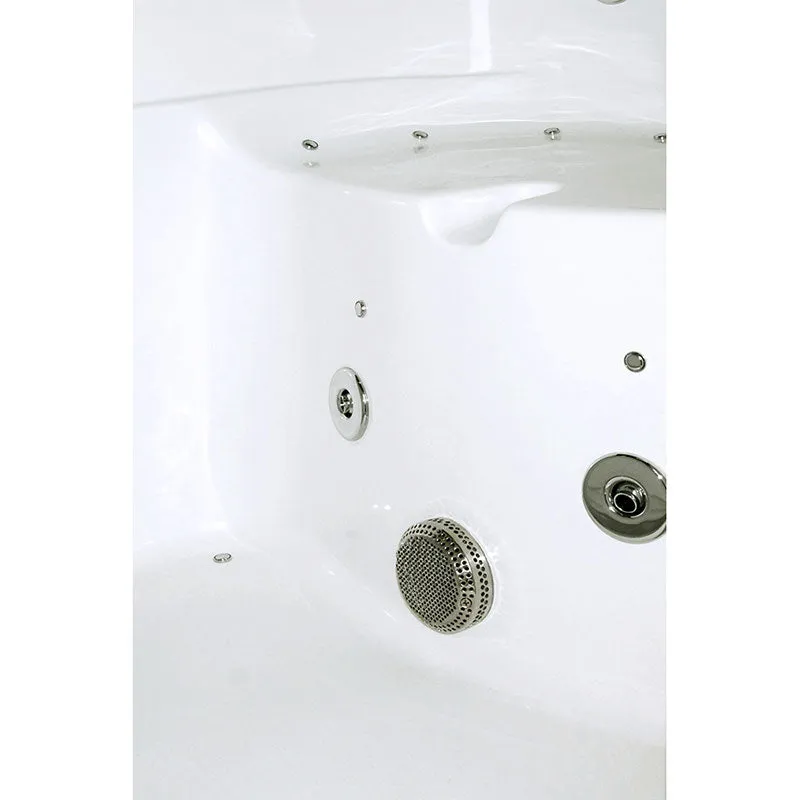Ella's Bubbles 355504 Bariatric Air & Hydro Massage Walk In Bath