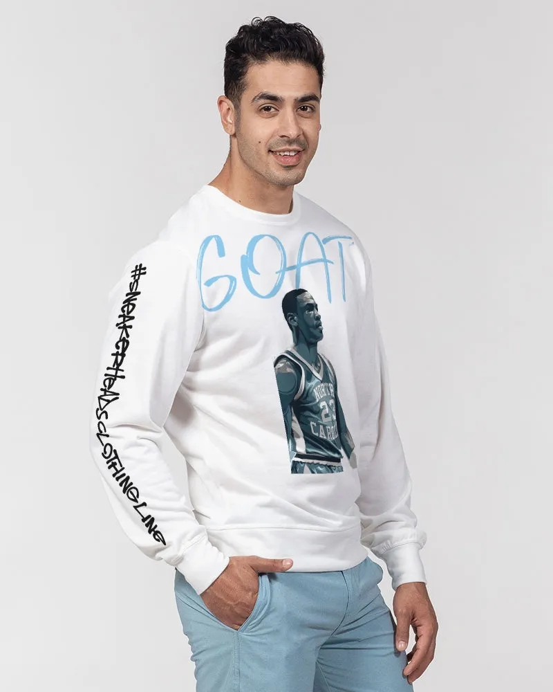 Exclusive "UNC G.O.A.T." Classic French Terry Crewneck
