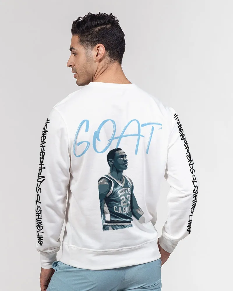 Exclusive "UNC G.O.A.T." Classic French Terry Crewneck