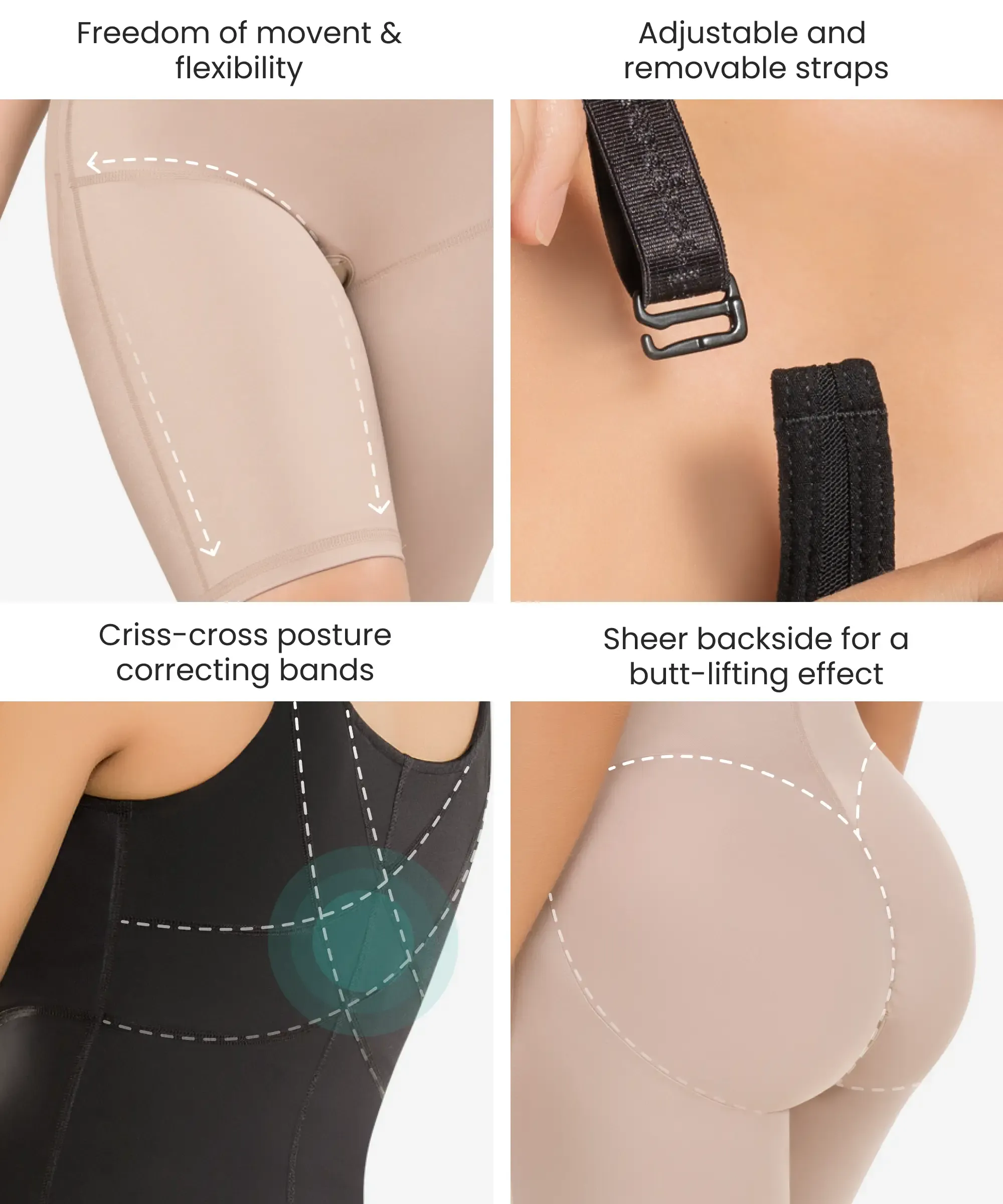 Extra support ultra flex slimming bodysuit - Style 609