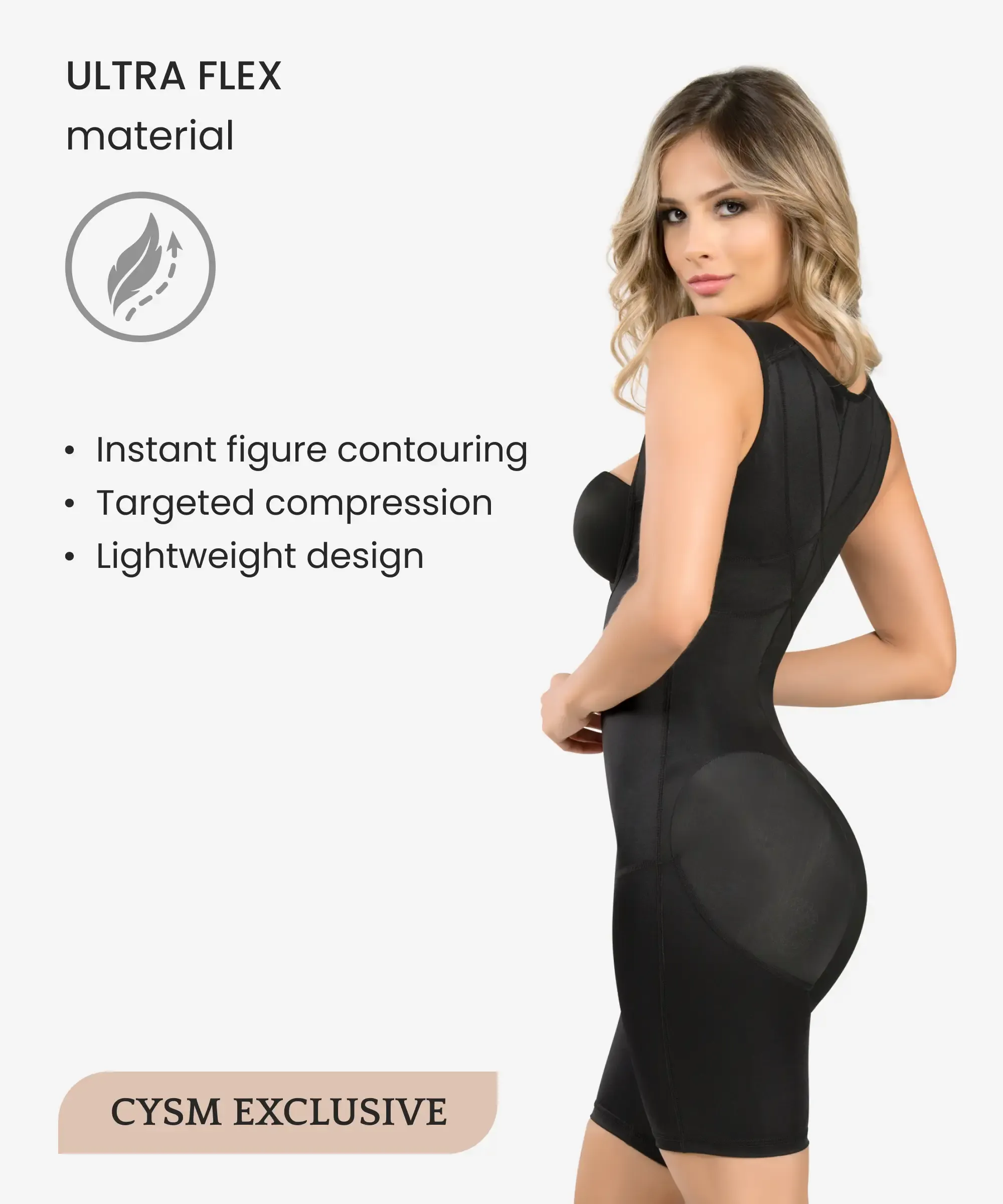 Extra support ultra flex slimming bodysuit - Style 609