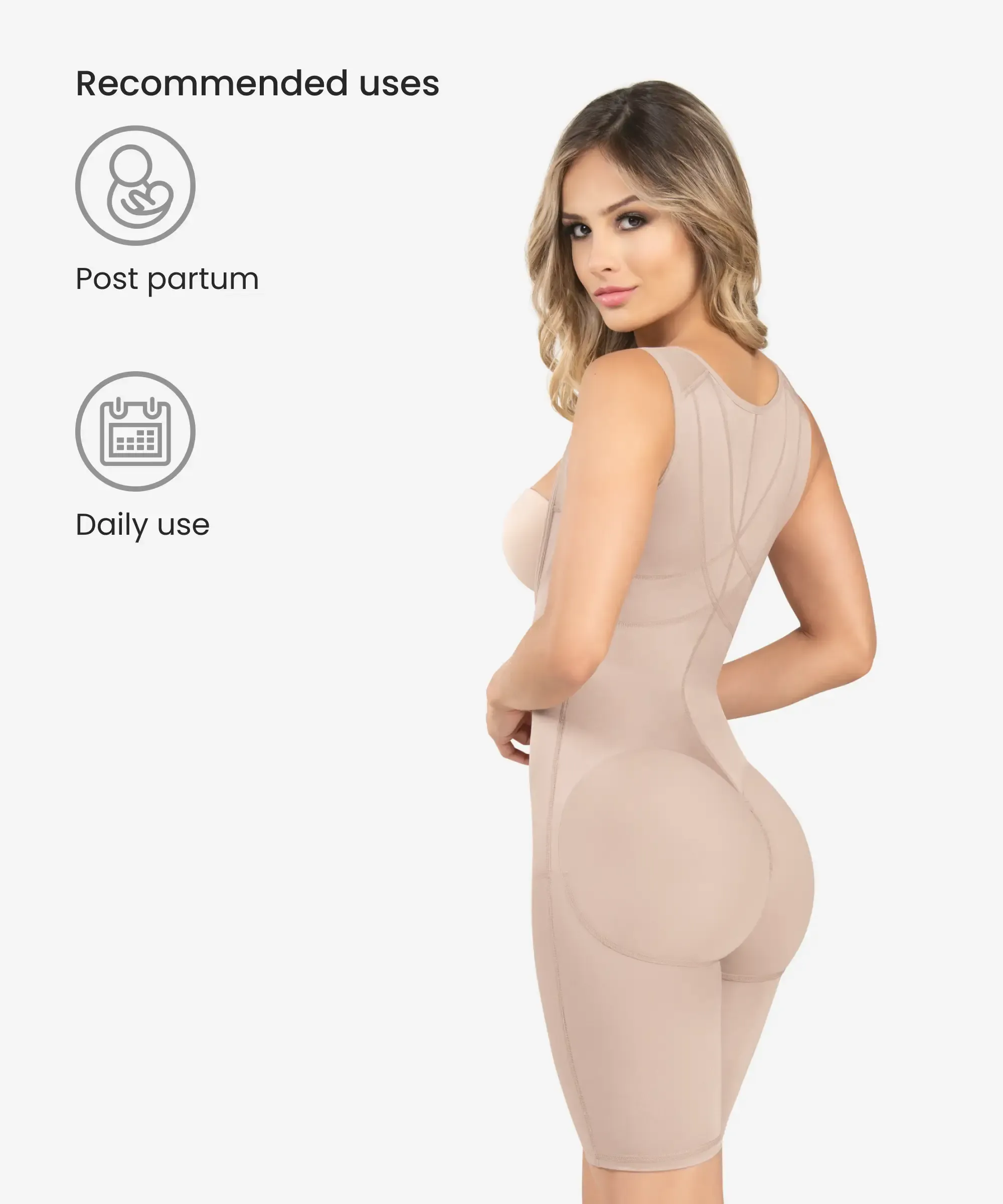 Extra support ultra flex slimming bodysuit - Style 609