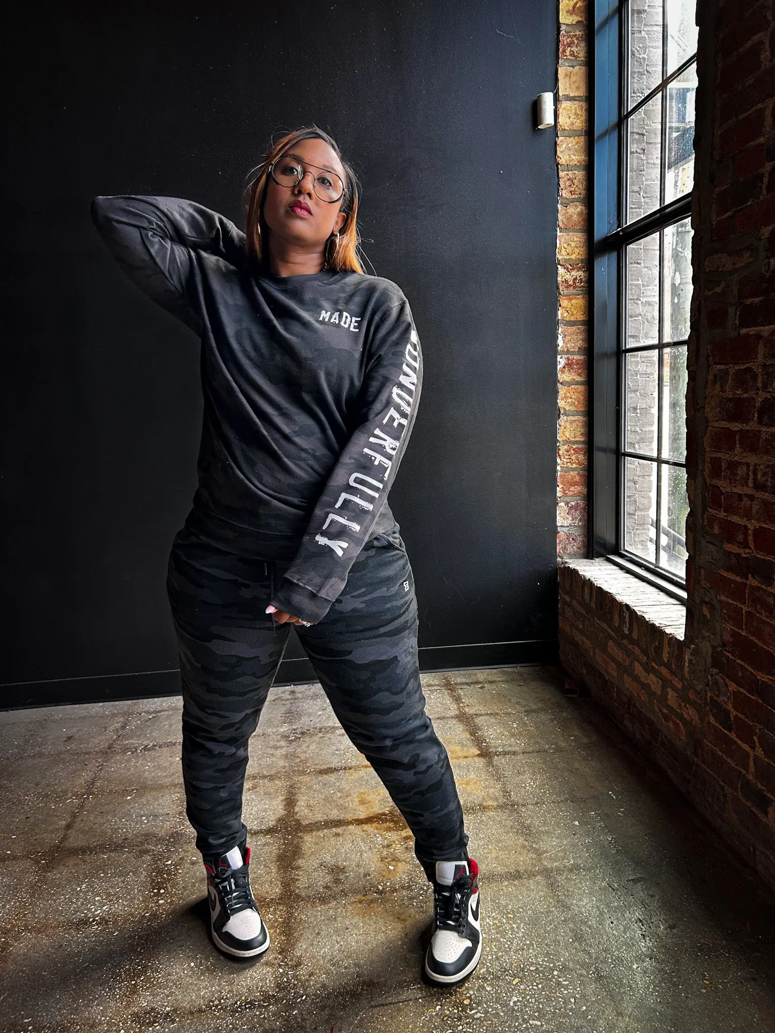 Fearfully   Wonderfully Made Adult Drop Shoulder Sweatshirt