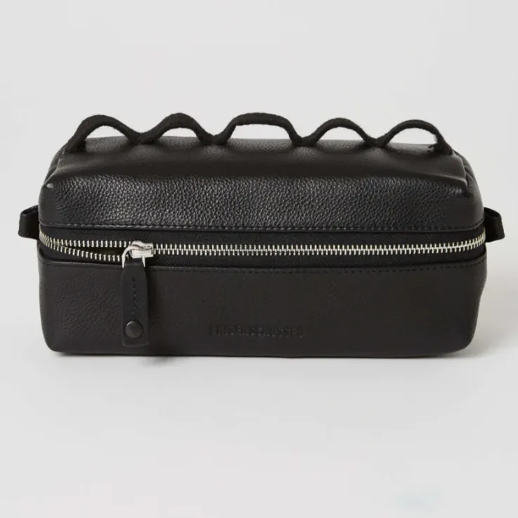 FINGERSCROSSED #Leather Handlebar Bag