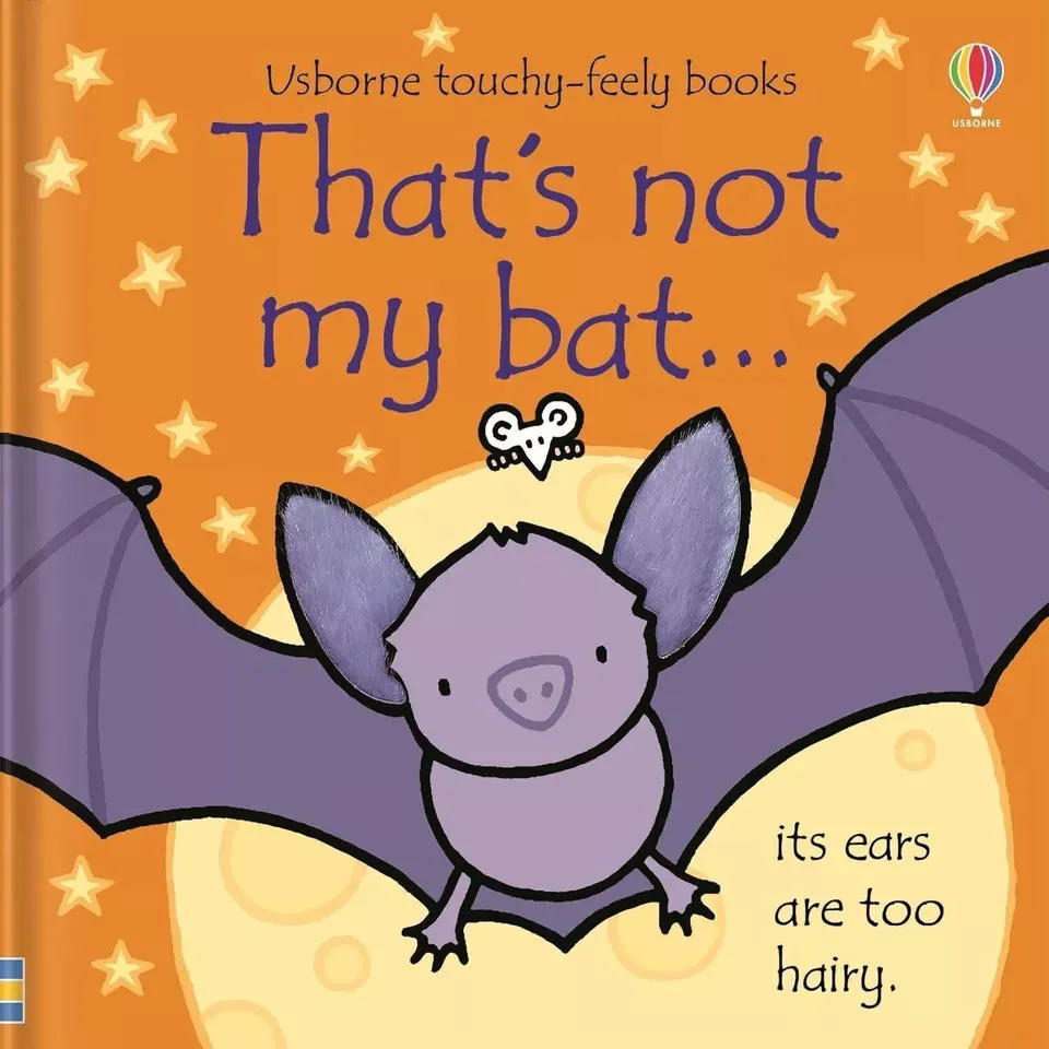Fiona Watt, Rachel Wells Collection 2 Books Set That's not my angel..., my bat