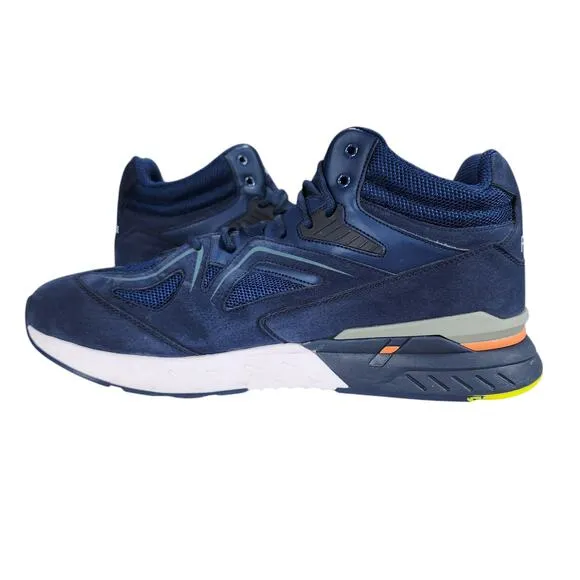 FitVille Marca High Top Sneaker 15W Men Blue  Hiking Recovery Power Rebound Core
