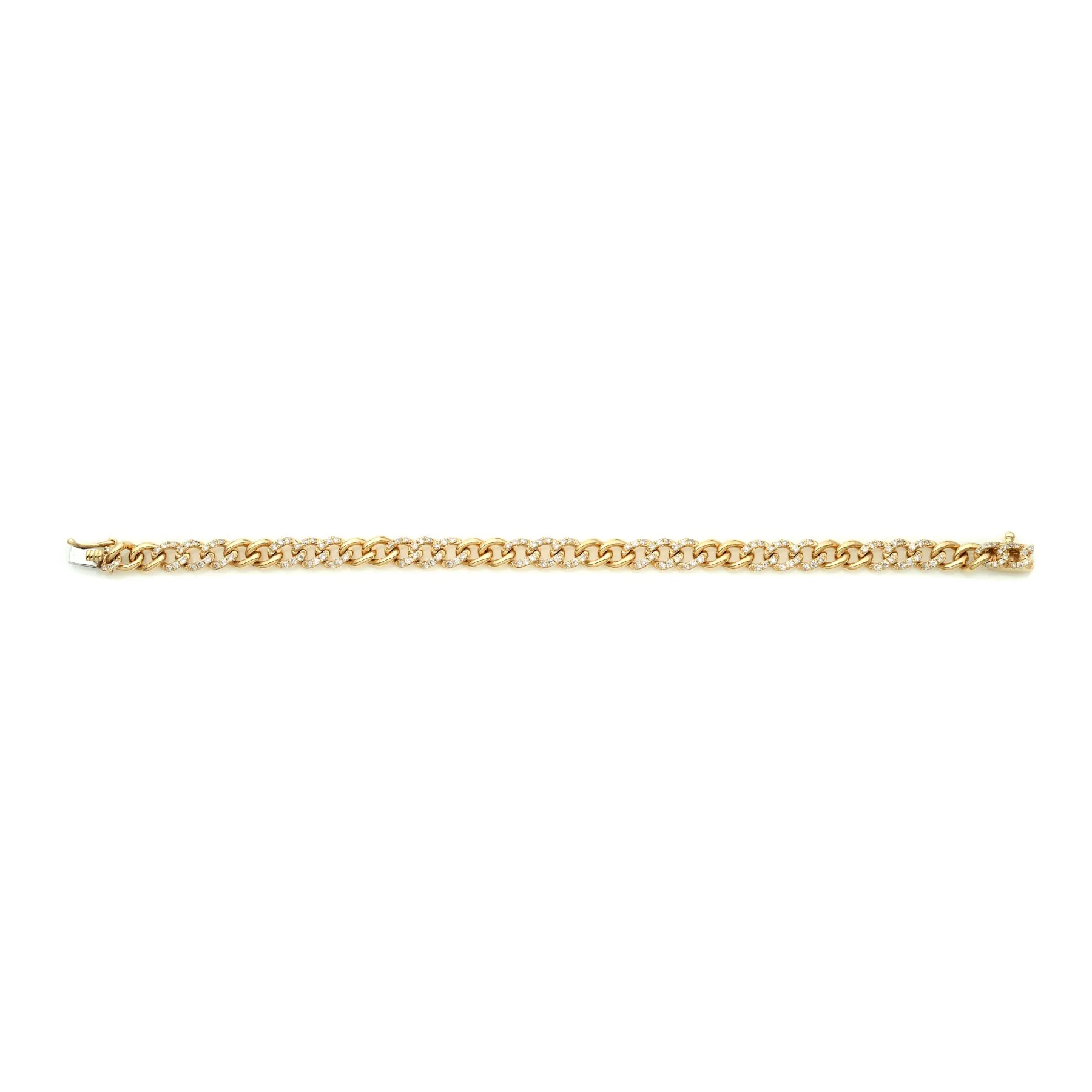 Floridita Chain Link Diamond Bracelet