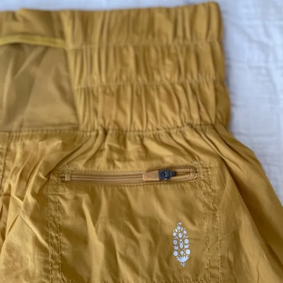 FP Movement by Free People The Noiseless Way Home Shorts in Turmeric Size S NWOT