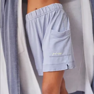 Free People Cozy Girl Shorts- Sea Foam