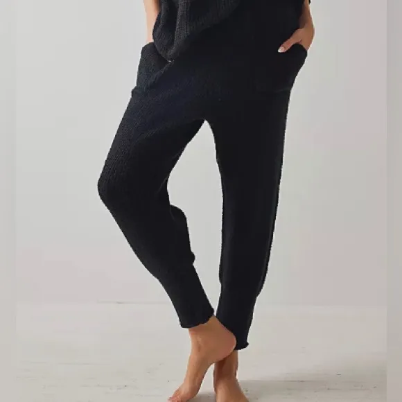 Free people cozy lounge pants size medium - frosted earth color