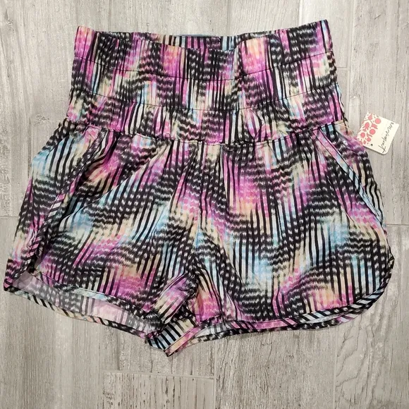 Free People Movement The Way Home Shorts Euphoria Print Size M