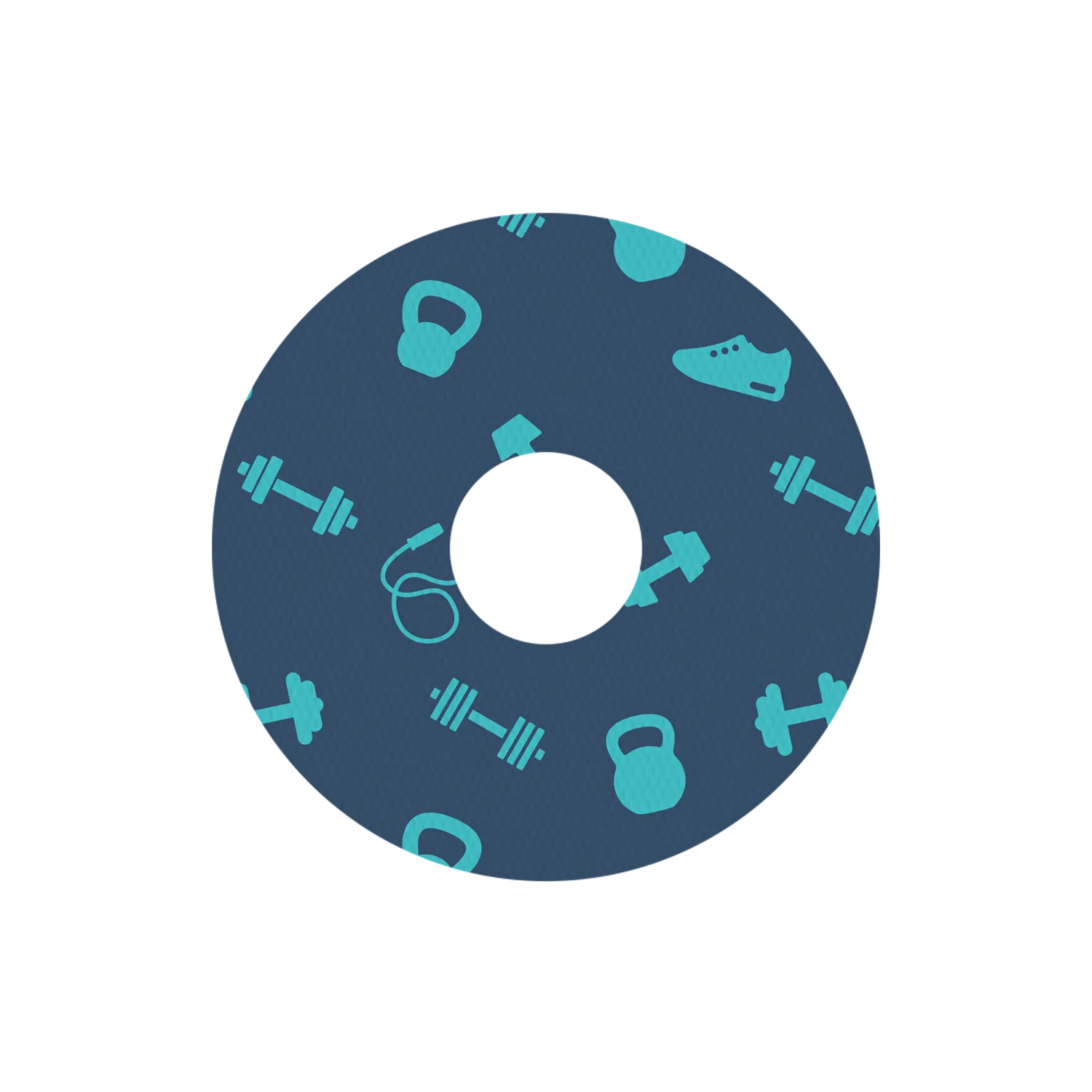 Freestyle Libre Dumbbell Pattern Design Patches