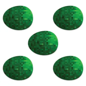 Freestyle Libre Green Pixels Design Patches
