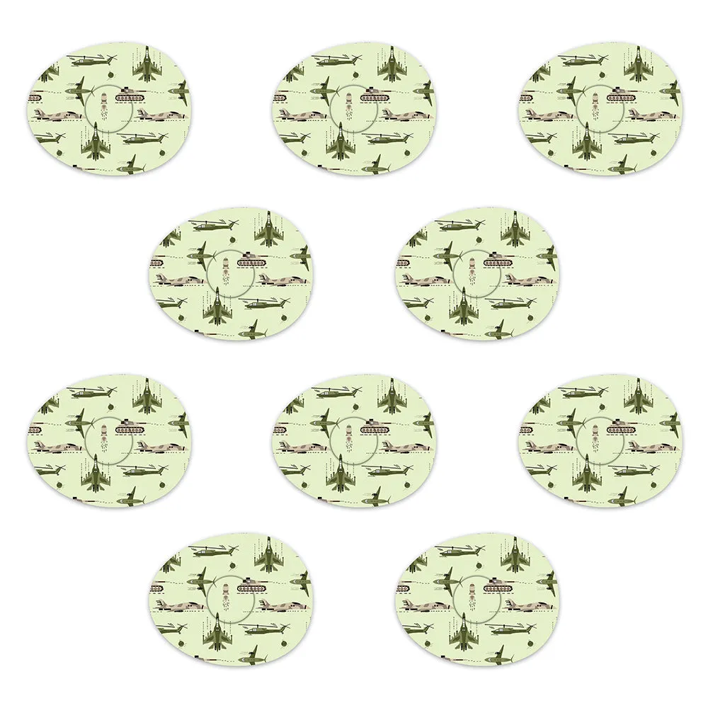 Freestyle Libre Military Vehicles Design Patches