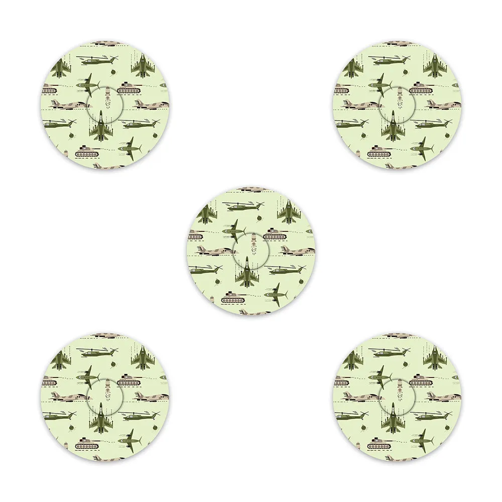Freestyle Libre Military Vehicles Design Patches