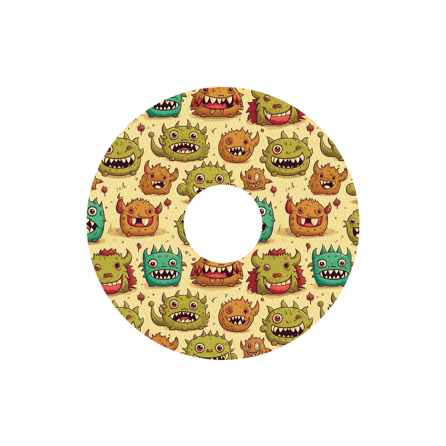 Freestyle Libre Monsters Mix Design Patches