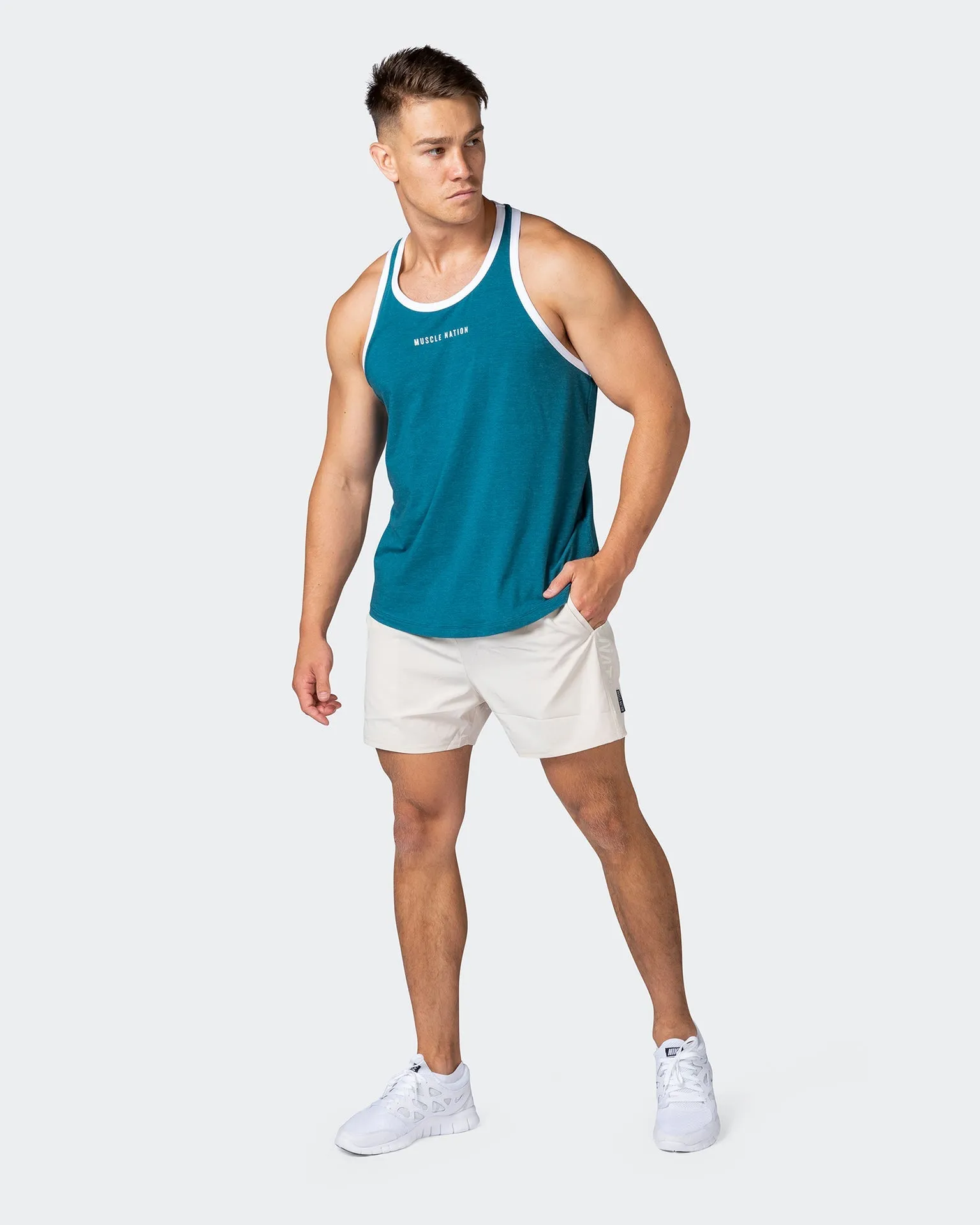 Function 4" Shorts - Cream