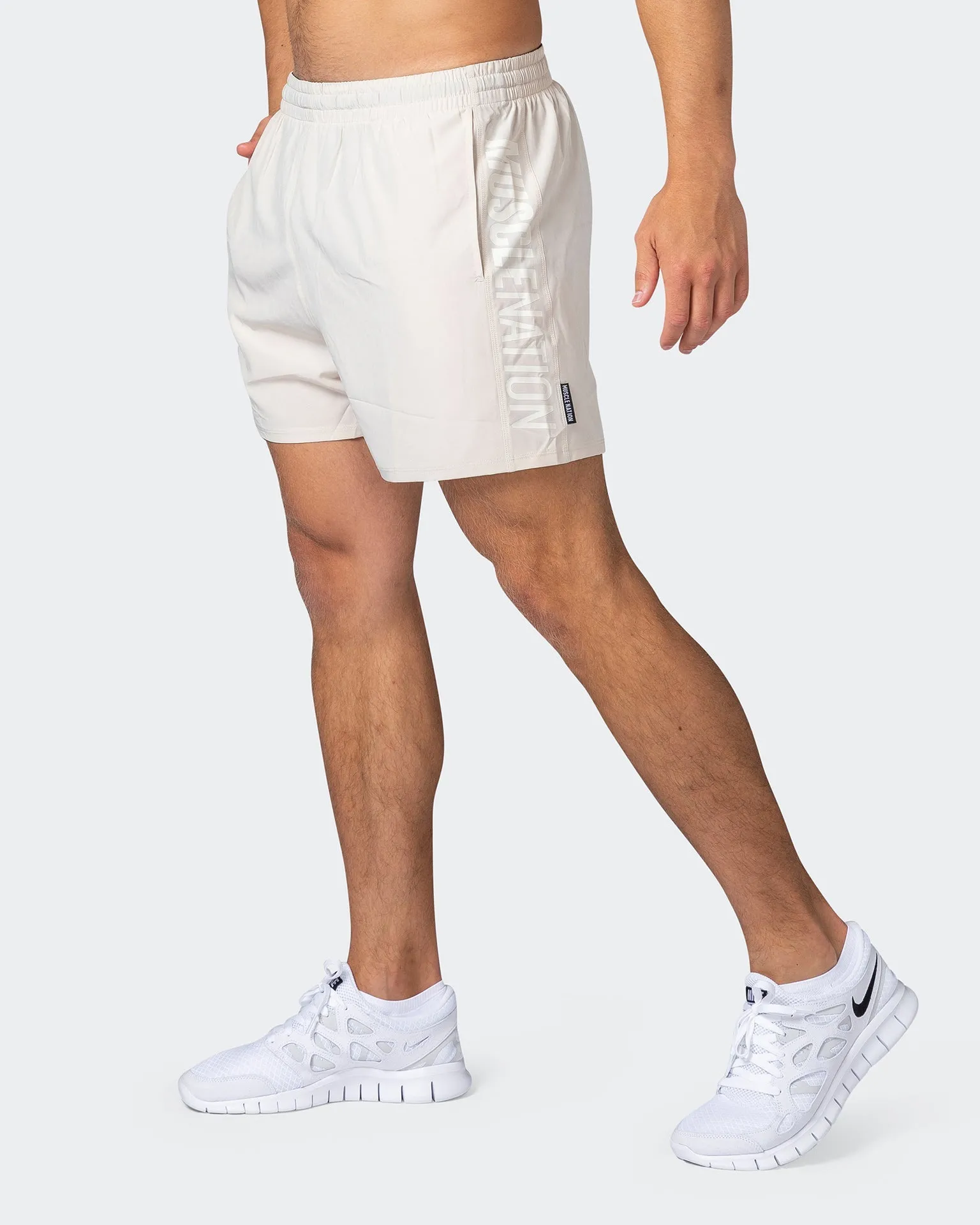Function 4" Shorts - Cream