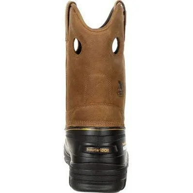 Georgia Men's Muddog 11" CT Waterproof Wellington Work Boot- Gold- GB00243
