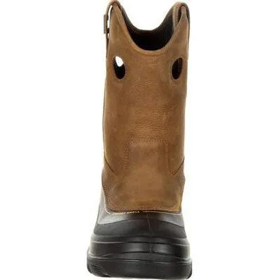 Georgia Men's Muddog 11" CT Waterproof Wellington Work Boot- Gold- GB00243
