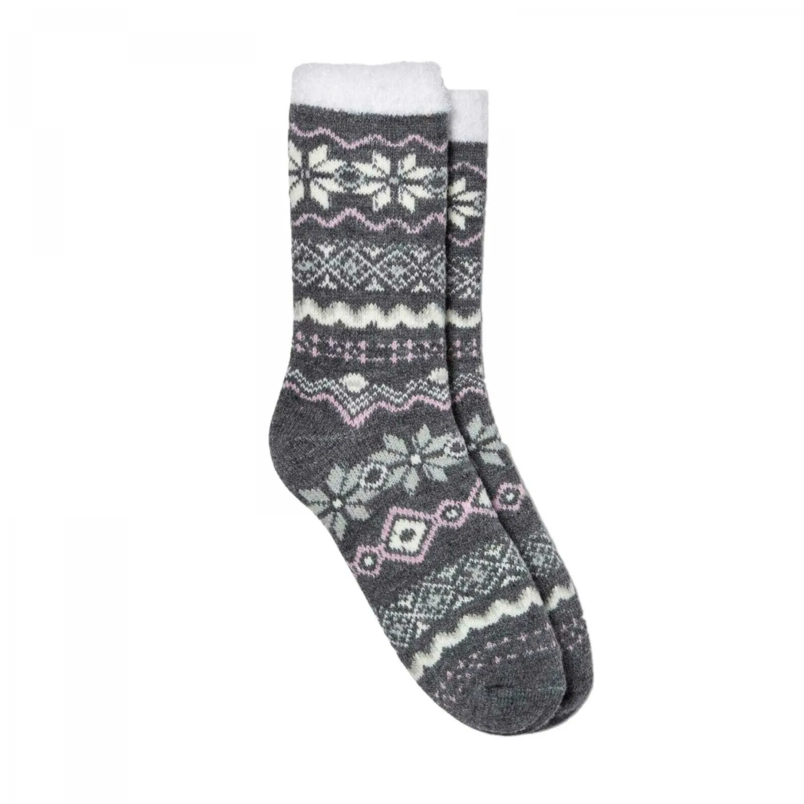 Gilligan & O'Malley Women's Double Lined Cozy Crew Socks