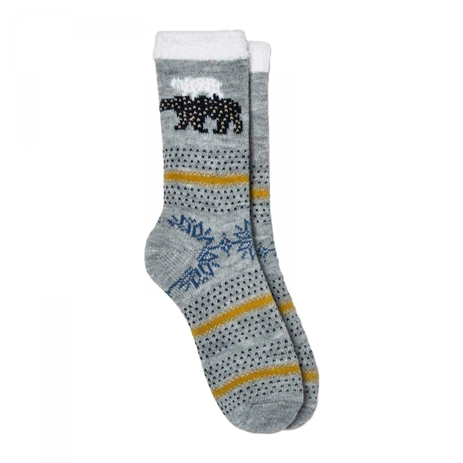 Gilligan & O'Malley Women's Double Lined Cozy Crew Socks