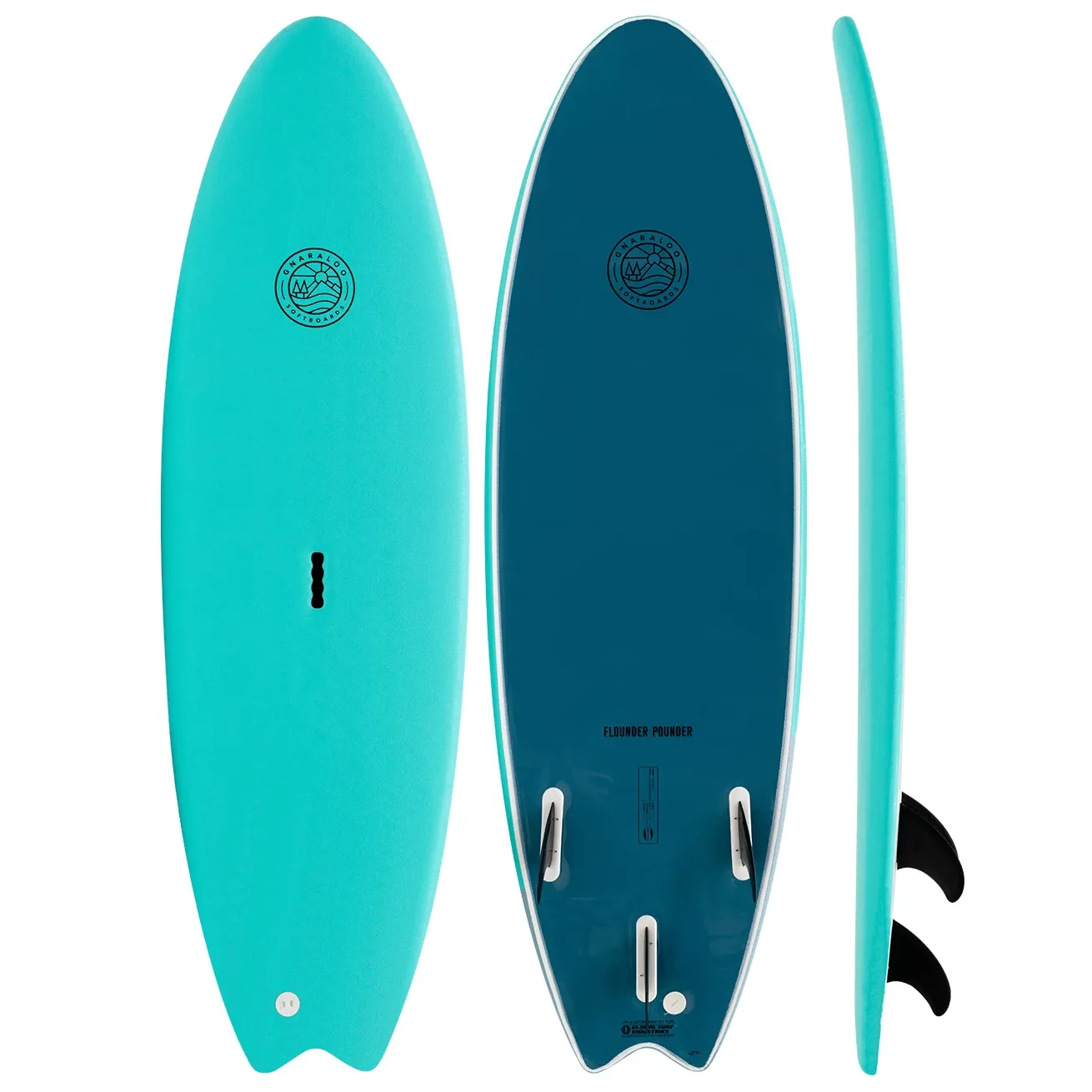 GNARALOO FLOUNDER POUNDER SOFTBOARD 6'6"
