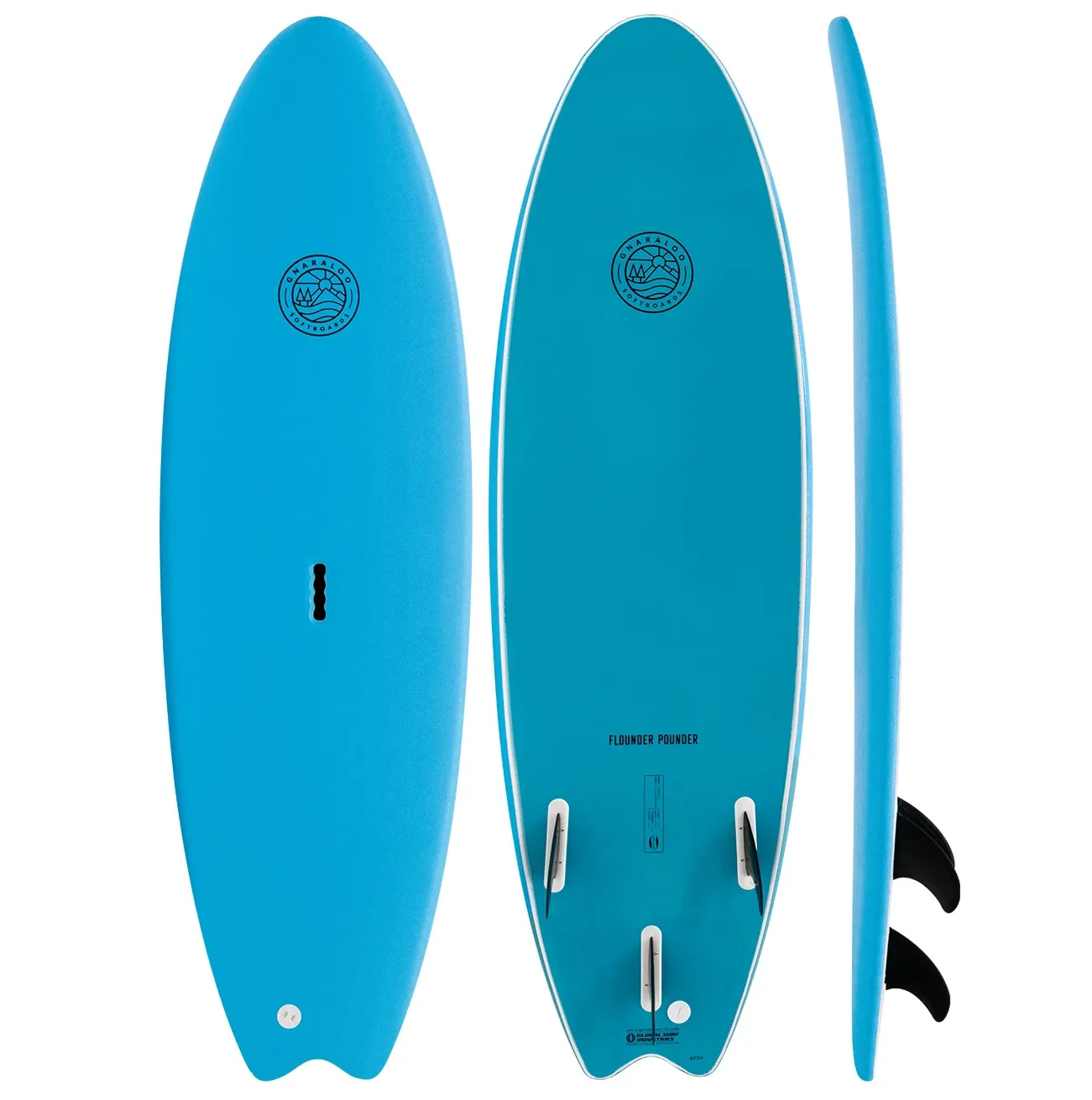 GNARALOO FLOUNDER POUNDER SOFTBOARD 6'6"