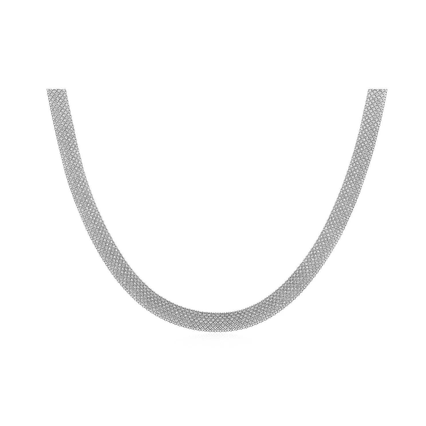 Gold Mesh Necklace