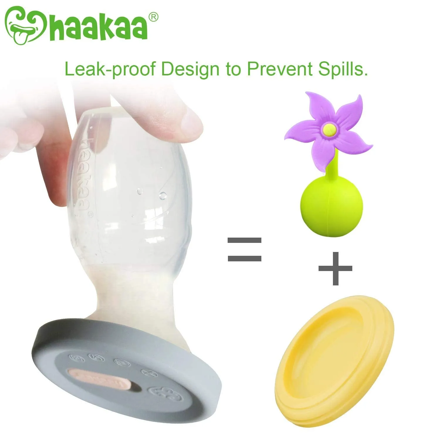 Haakaa Lid Manual Breast Pump Silicone Cap,1 pc