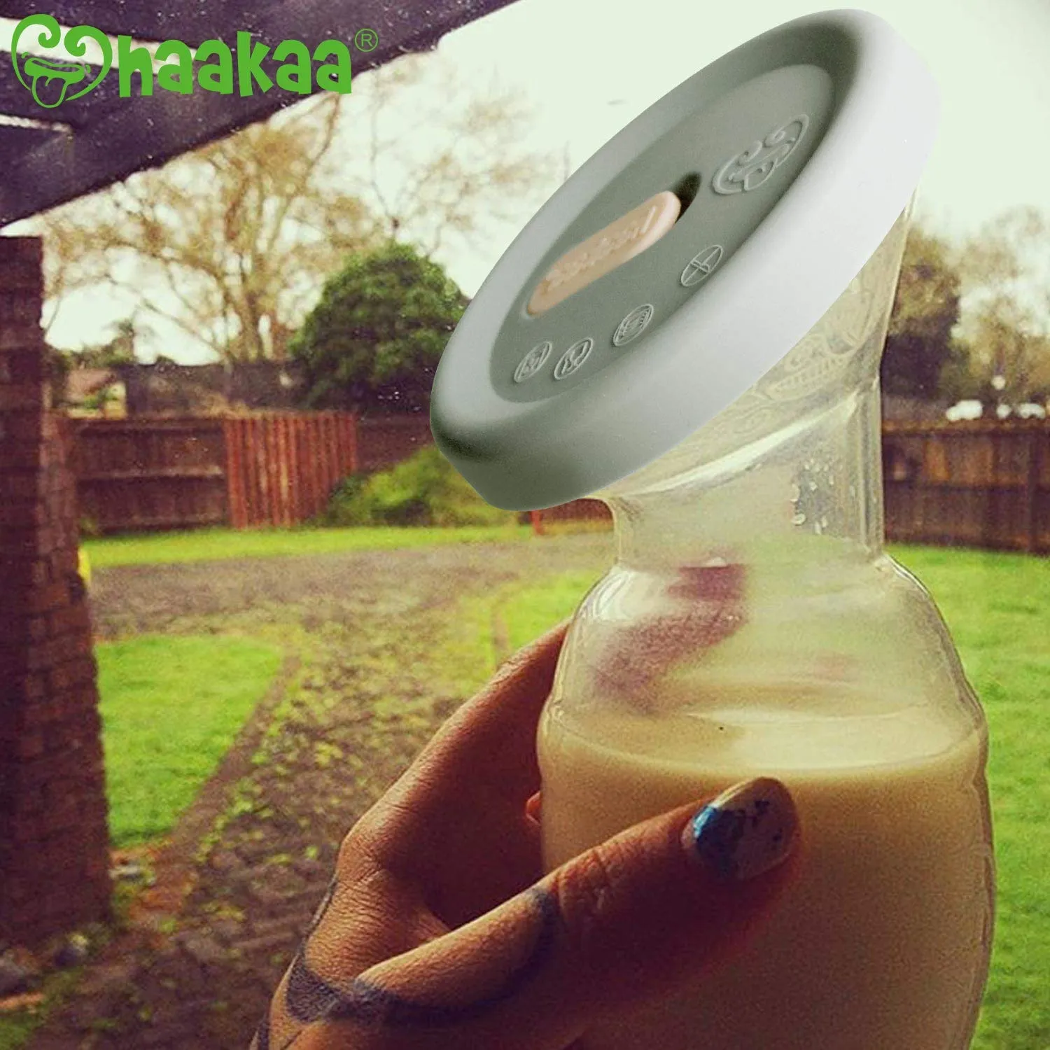 Haakaa Lid Manual Breast Pump Silicone Cap,1 pc