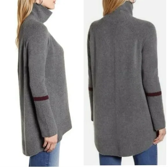 Halogen | NWOT Cozy Turtleneck Gray Sweater