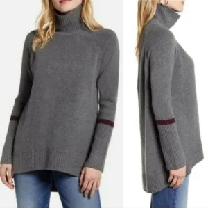 Halogen | NWOT Cozy Turtleneck Gray Sweater