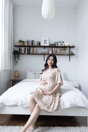 Hannah Maternity & Nursing Dress