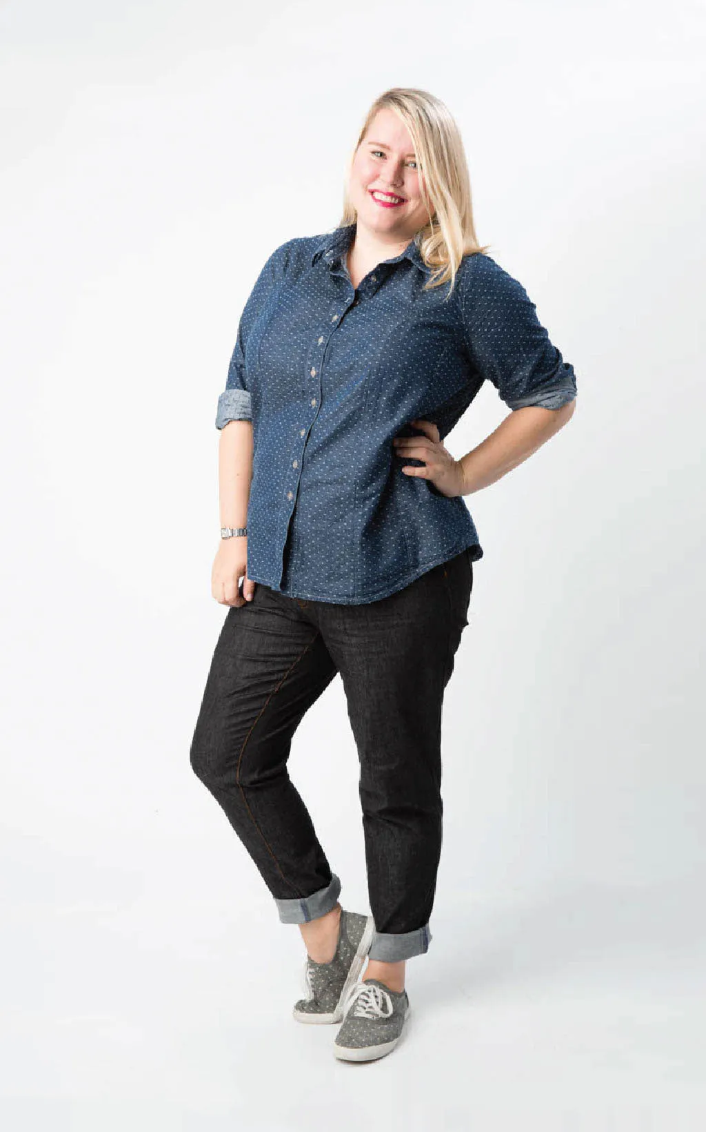Harrison Shirt 12-32 PDF pattern
