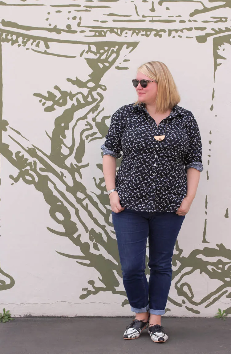 Harrison Shirt 12-32 PDF pattern