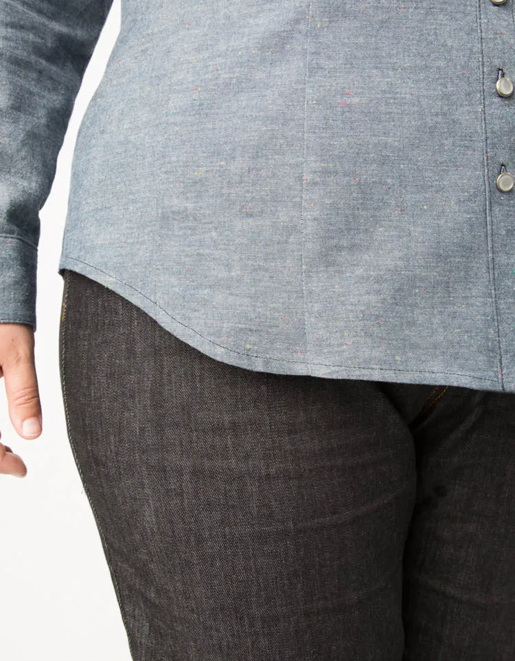 Harrison Shirt 12-32 PDF pattern