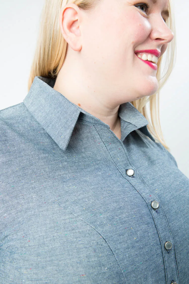 Harrison Shirt 12-32 PDF pattern