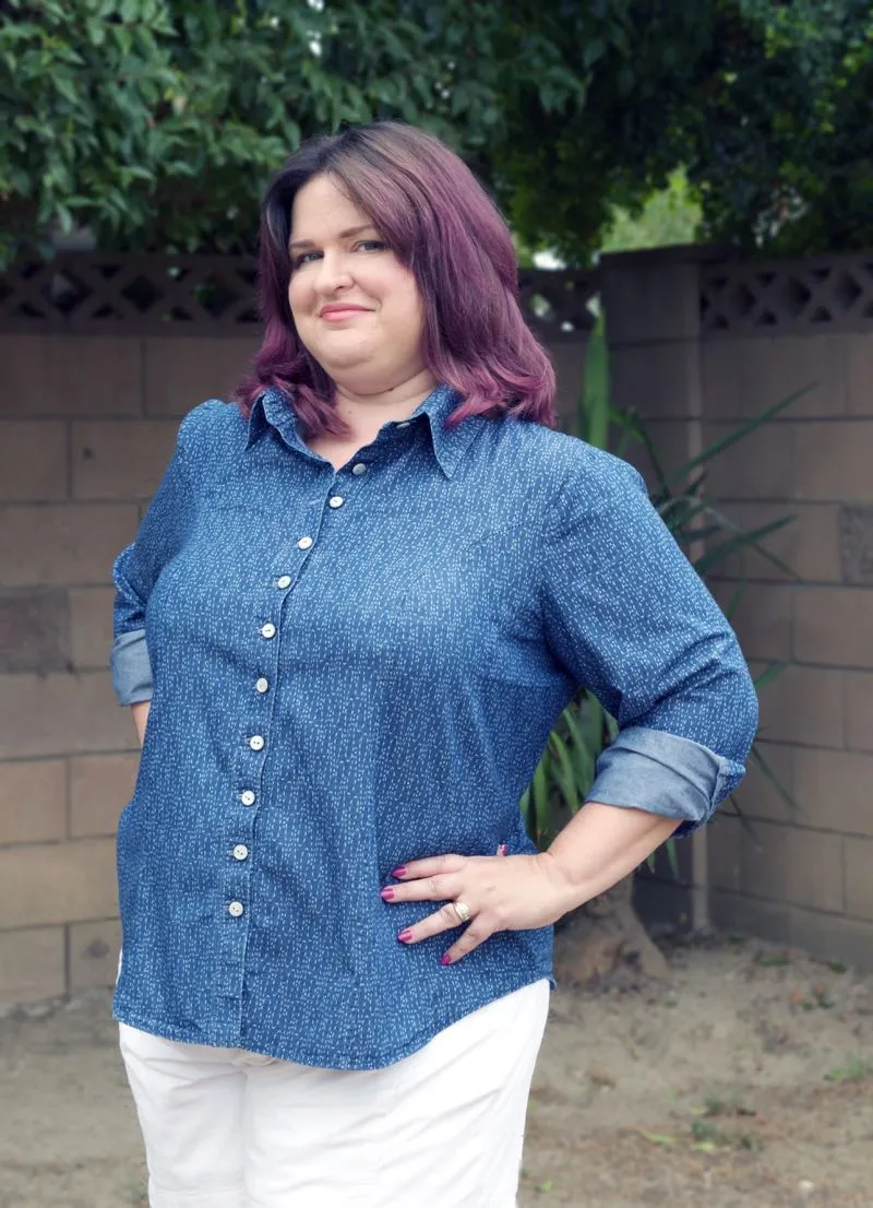 Harrison Shirt 12-32 PDF pattern