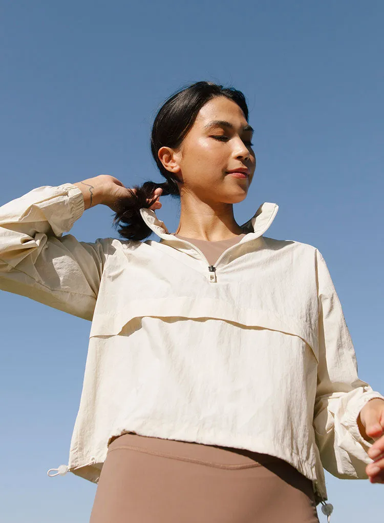 HAZY HALF-ZIP PULLOVER