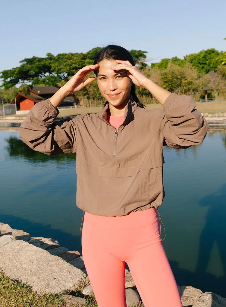 HAZY HALF-ZIP PULLOVER